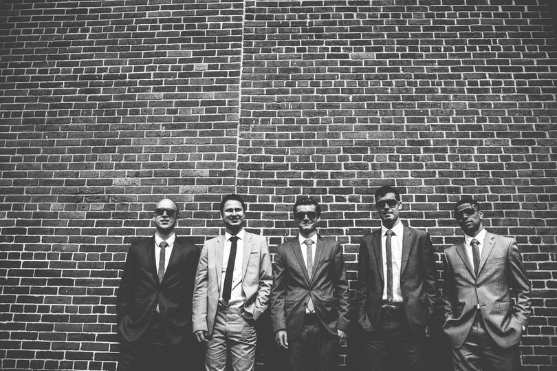 gastown bridal party photographs
