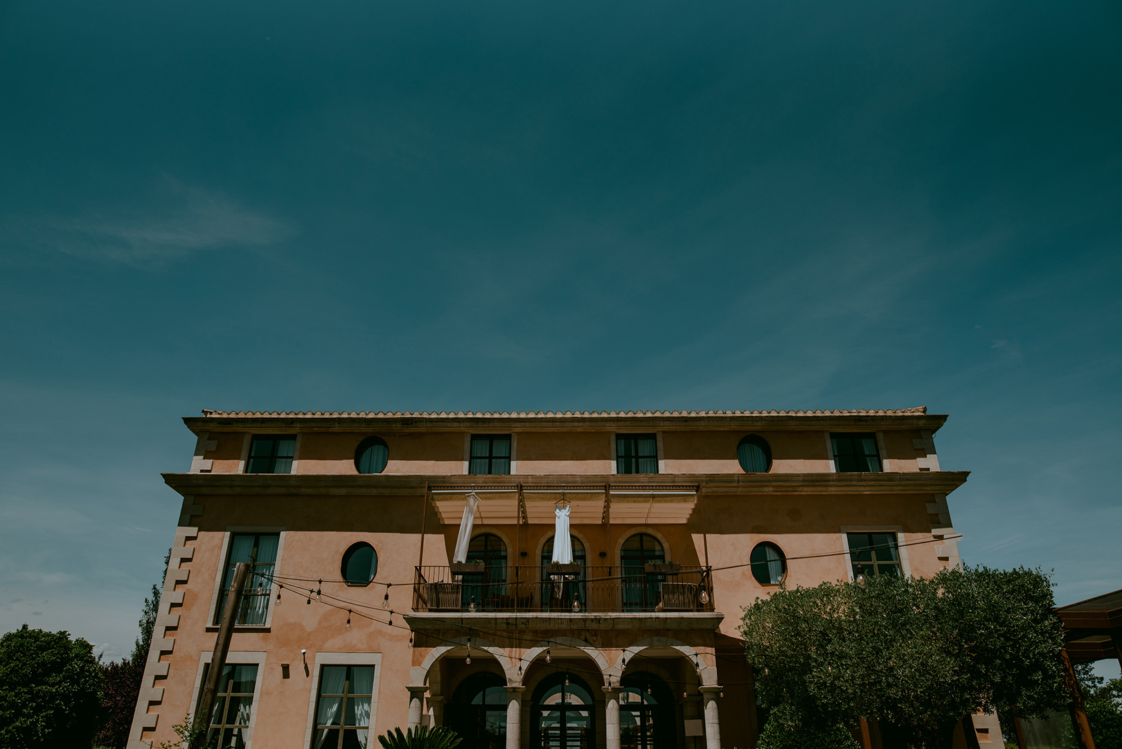 beautiful-photo-of-spain-wedding-venue-casa-anamaria-with-wedding-dress