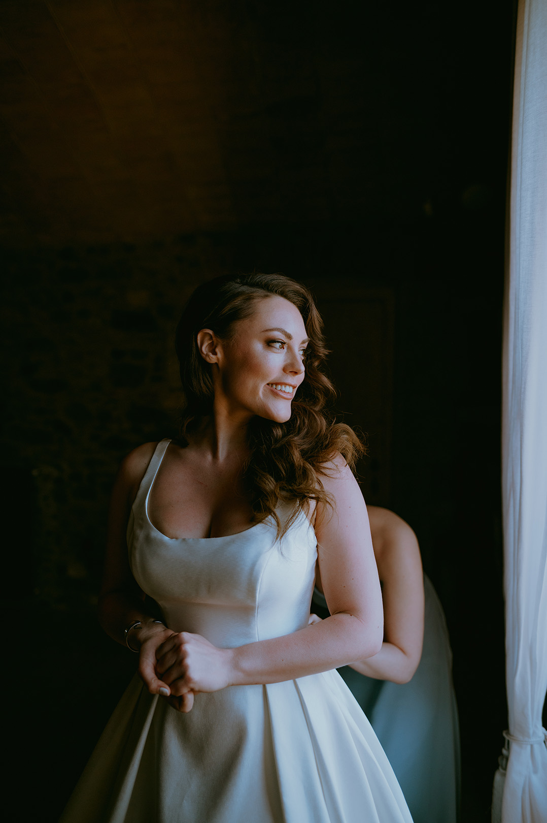 beautiful-bride-at-her-mas-torroella-wedding